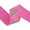 LaRibbons 2 1/2" - 4" Wired Dupioni Ribbon | Bias Plaid w/ Taffeta Fused Back | 10 Yard Roll